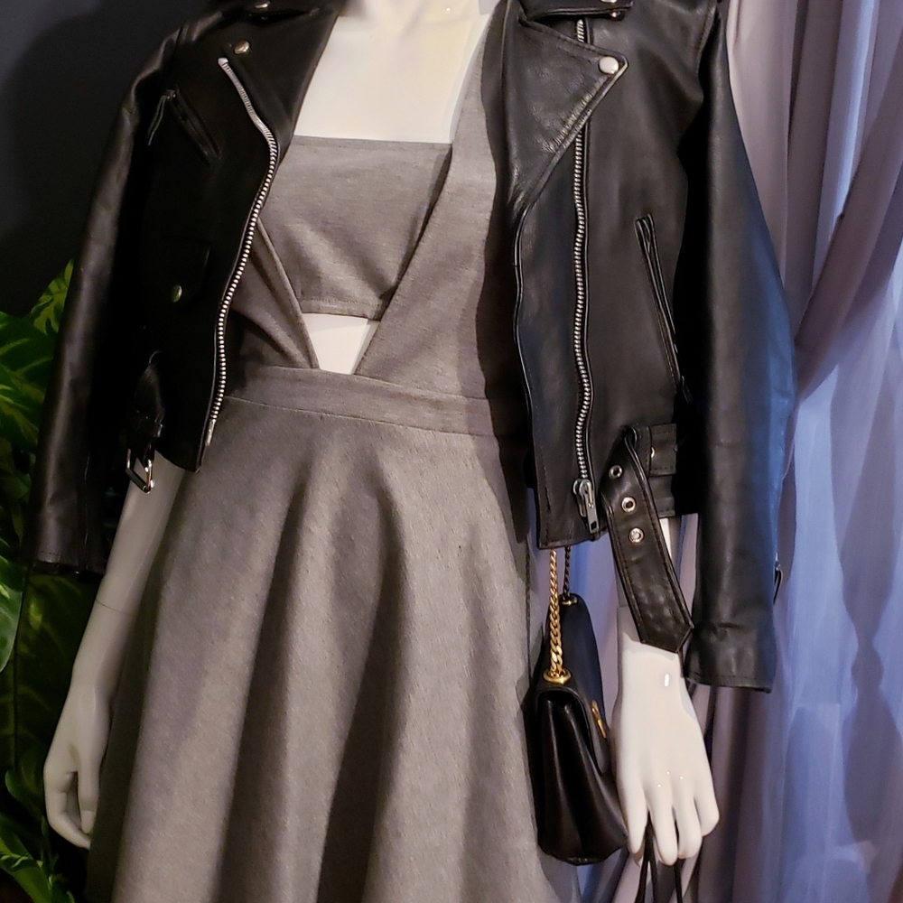 Prose and Poetry NWT Charcoal Dress - Sz Large